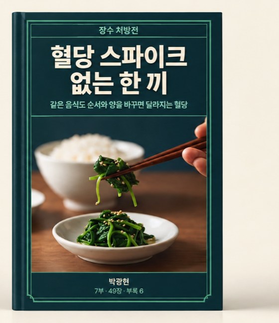 혈당 스파이크 없는 한 끼